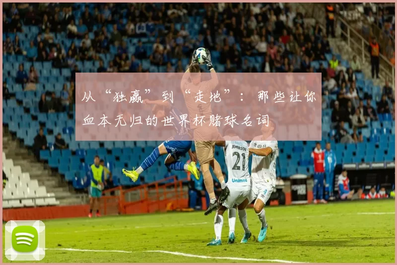 从“独赢”到“走地”：那些让你血本无归的世界杯赌球名词